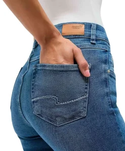 Angels Cici - Moderne Straight Jeans mit Used Look