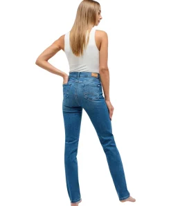 Angels Cici - Moderne Straight Jeans mit Used Look