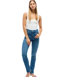 Angels Cici - Moderne Straight Jeans mit Used Look
