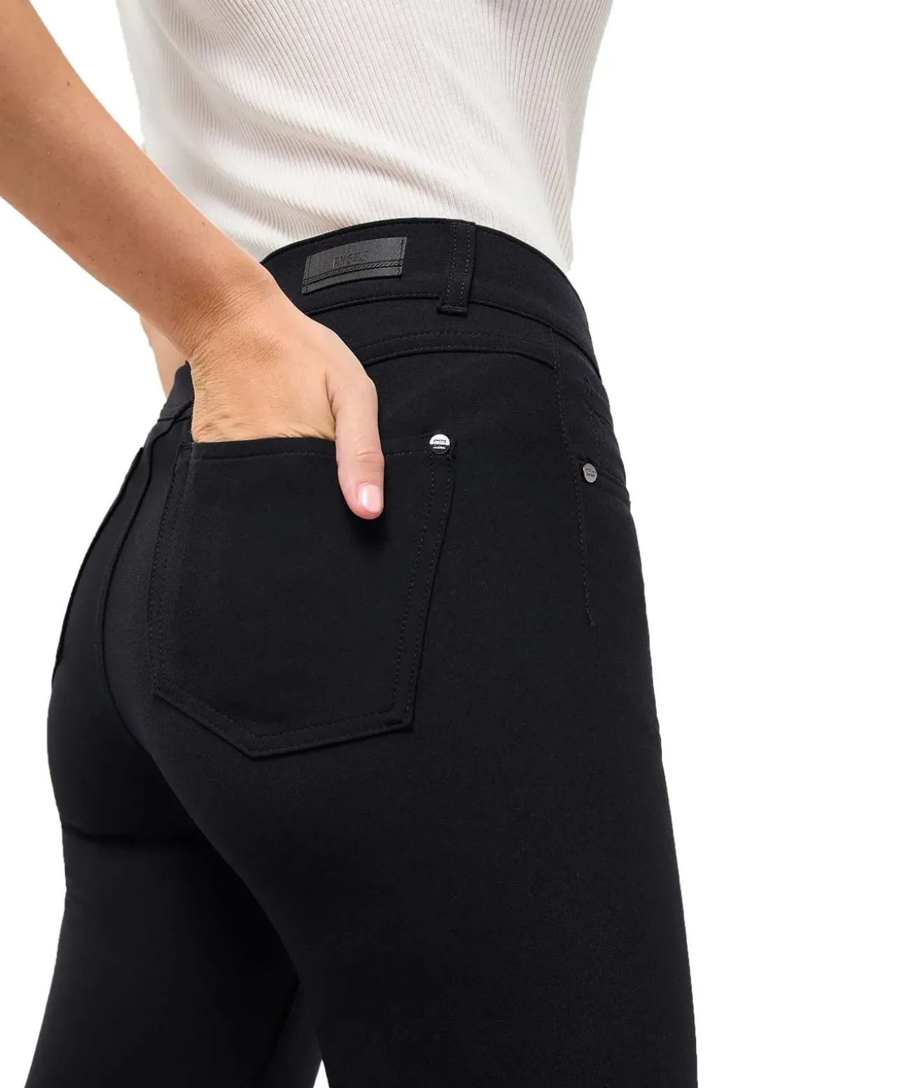 Angels Cici Hose im Business Style in Schwarz