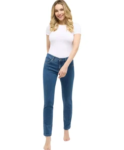 Angels Cici Jeans Straight in zeitlosen Stonewash