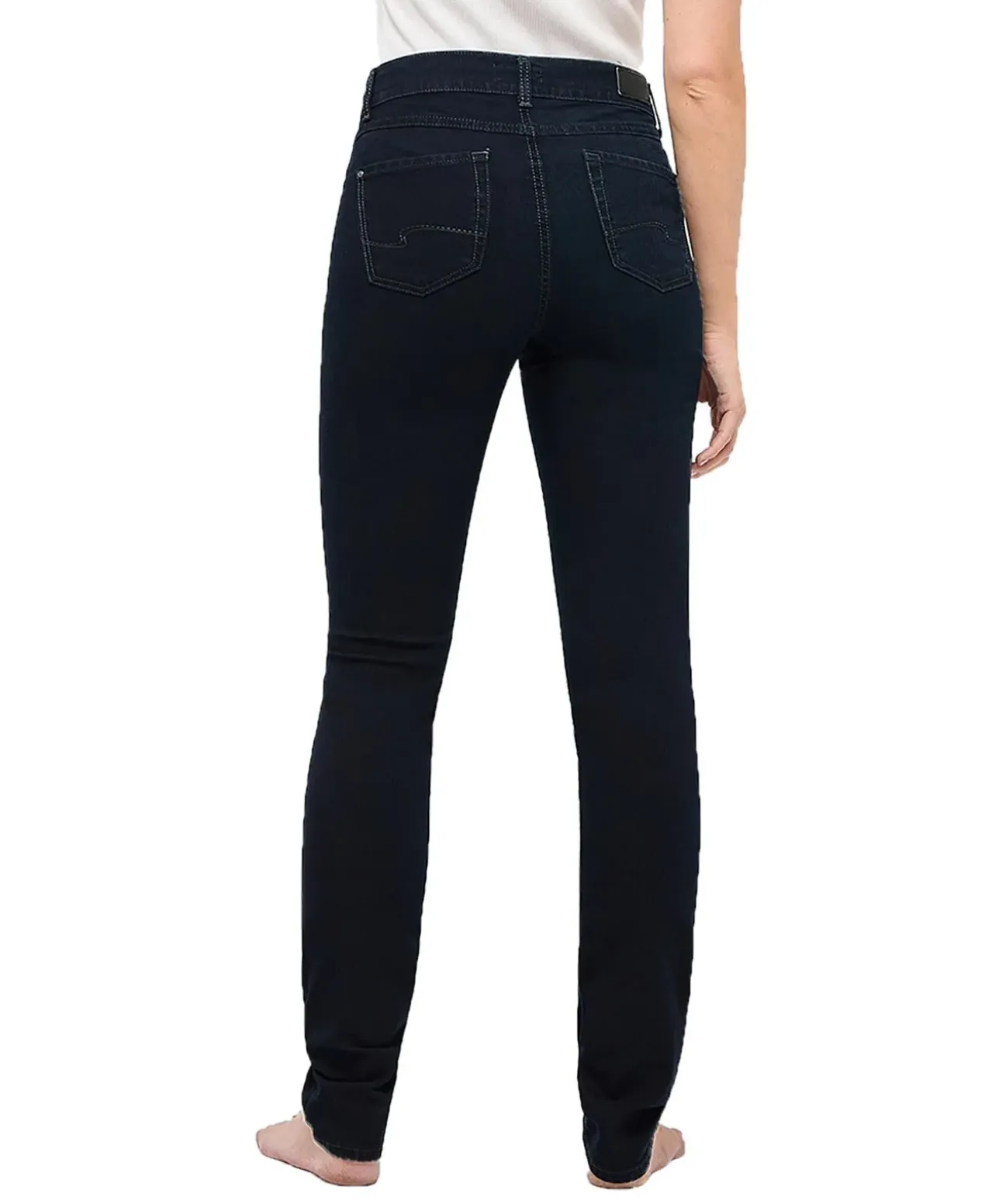 Angels Cici Jeans Straight Leg in Blue Blue