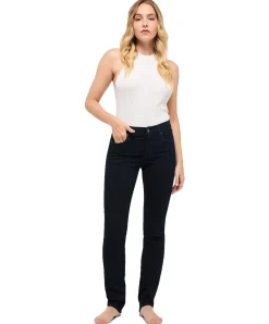 Angels Cici Jeans Straight Leg in Blue Blue