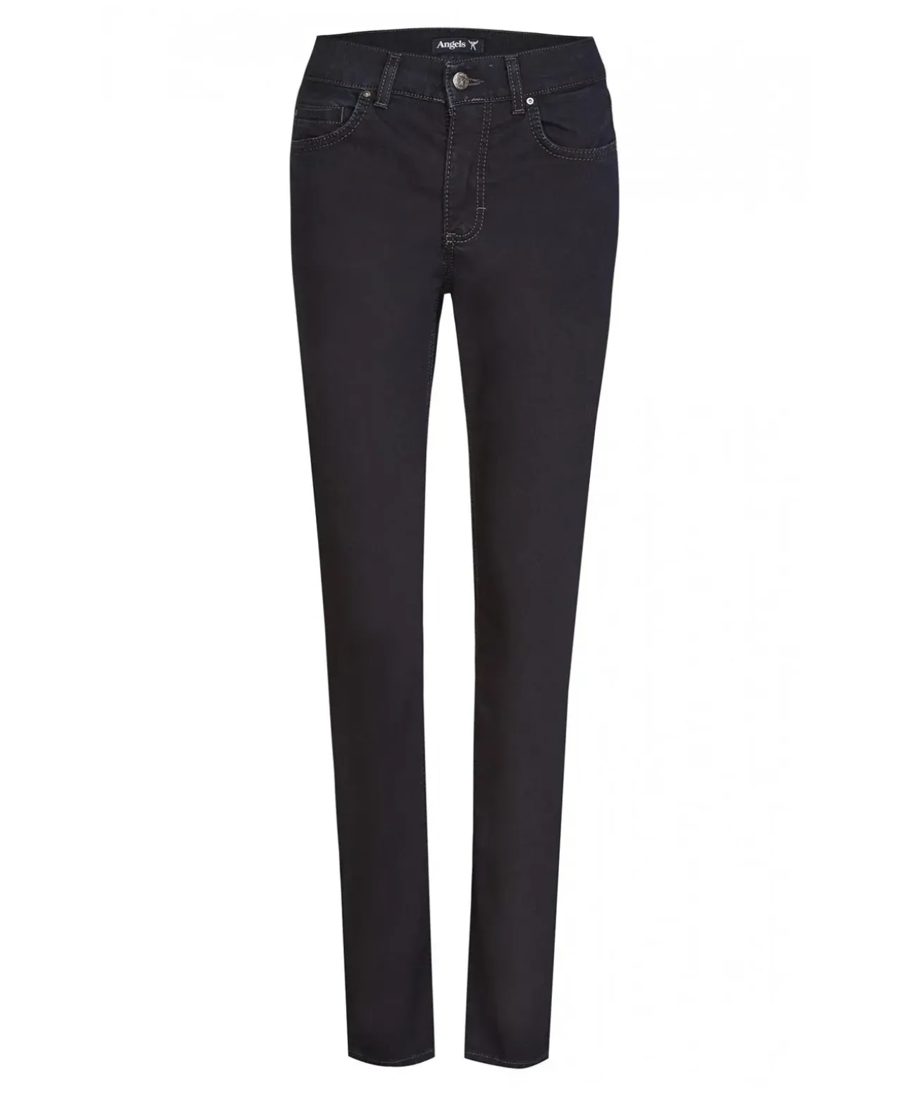 Angels Cici Jeans Straight Leg in Blue Blue