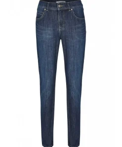 Angels Cici Straight Jeans in Used Optik mit Crinkle