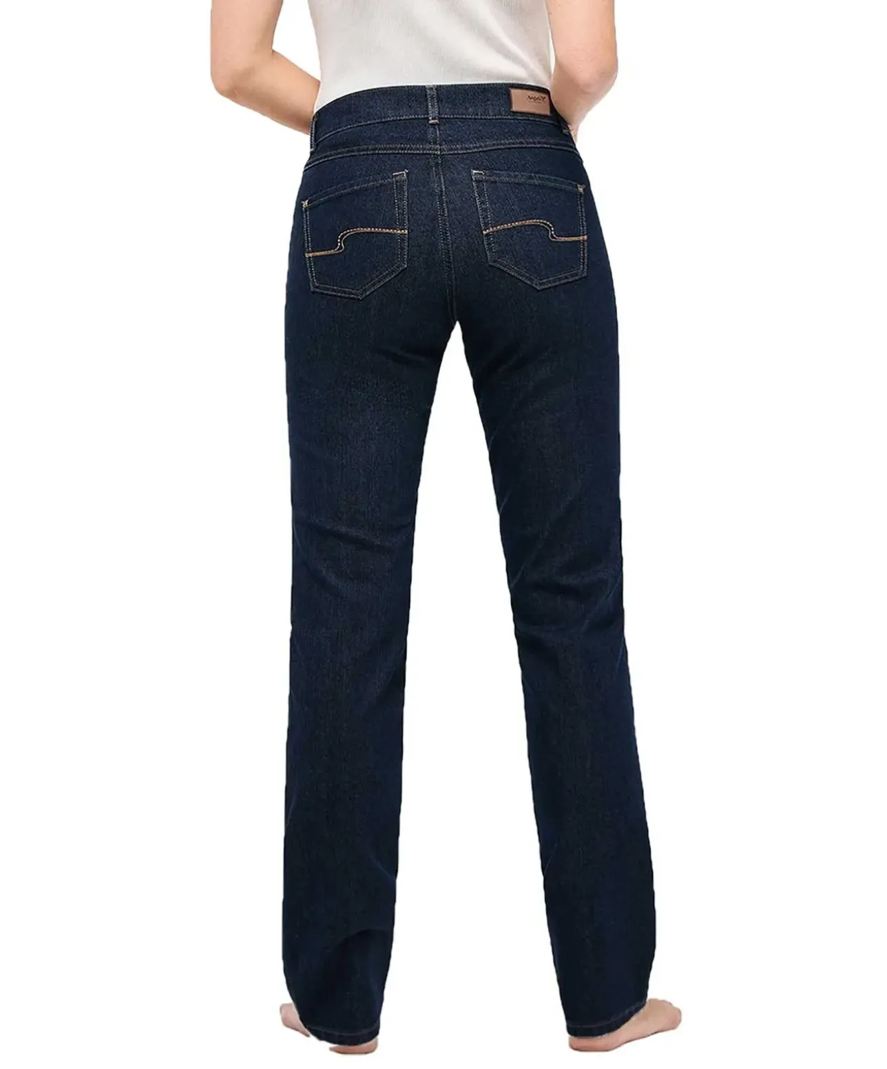 Angels Dolly Jeans in Rinse-Waschung mit Straight Fit