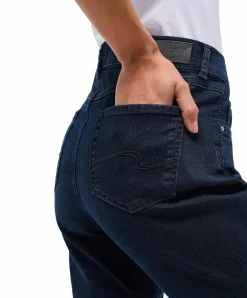Angels Dolly Jeans mit geradem Bein in Dunkelblau