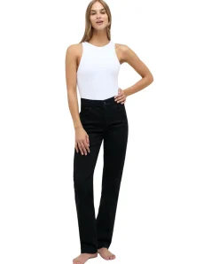 Angels Dolly Jeans Straight Fit in Schwarz