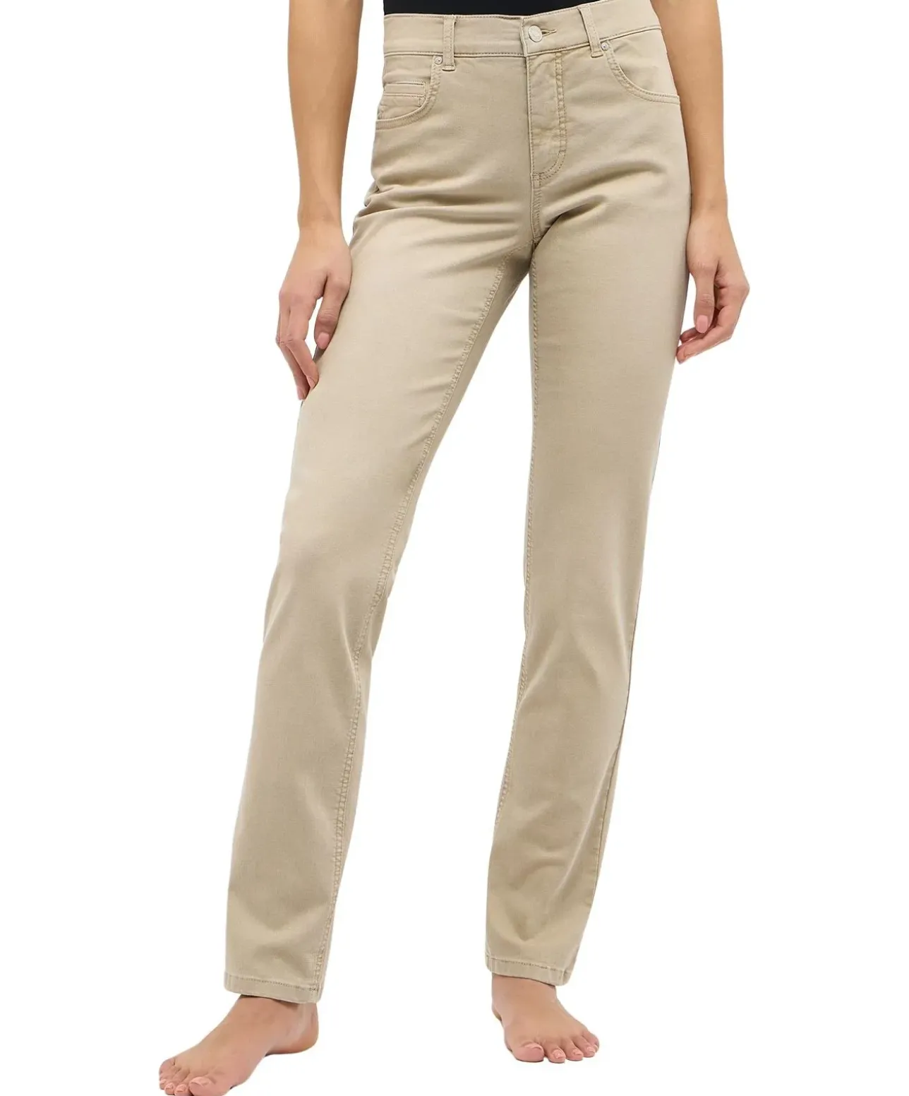 Angels Jeans Cici mit Organic Cotton in Sand Used