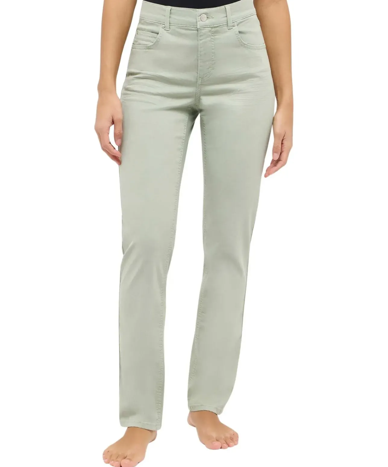 Angels Jeans Cici Slim Fit mit Organic Cotton in Jade Green