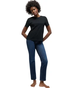 Angels Jeans Dolly im bequemen Schnitt mit Crinkle-Effekten
