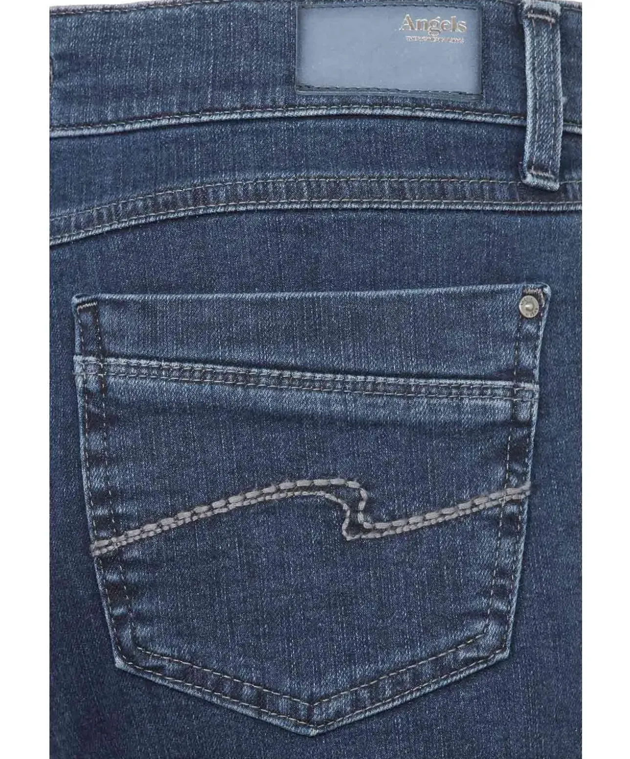 Angels Jeans Dolly in dunklem Indigo-Look
