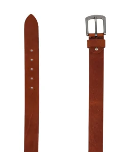 Bernd Götz - Breiter Leder-Gürtel in Cognac