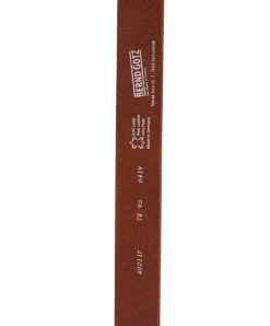 Bernd Götz - Breiter Leder-Gürtel in Cognac