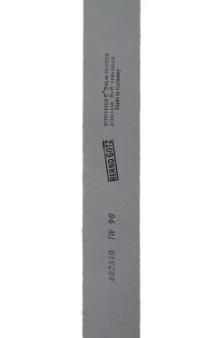 Bernd Götz - Weißer Gürtel aus Nappaleder