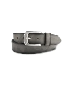 Bernd Götz Damen Gürtel aus Walkleder in grauem Taupe