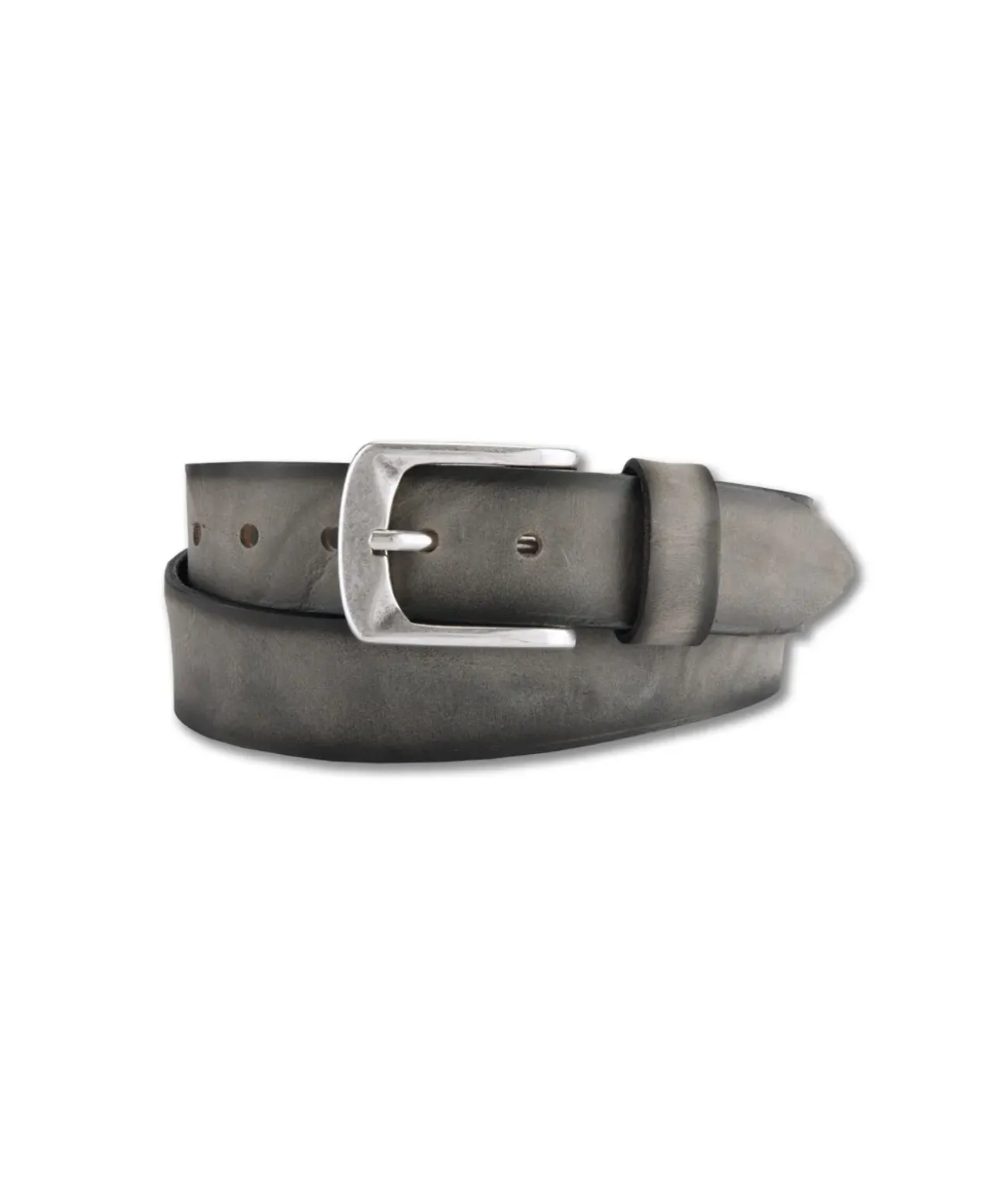 Bernd Götz Damen Gürtel aus Walkleder in grauem Taupe