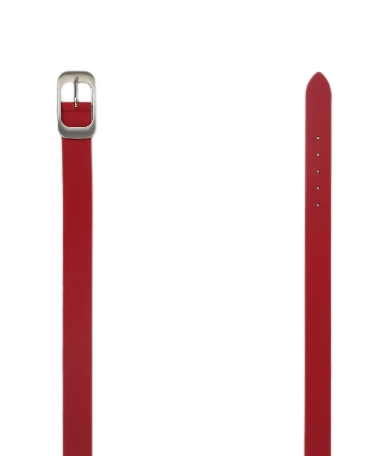 Bernd Götz Damengürtel aus Softleder in Rot