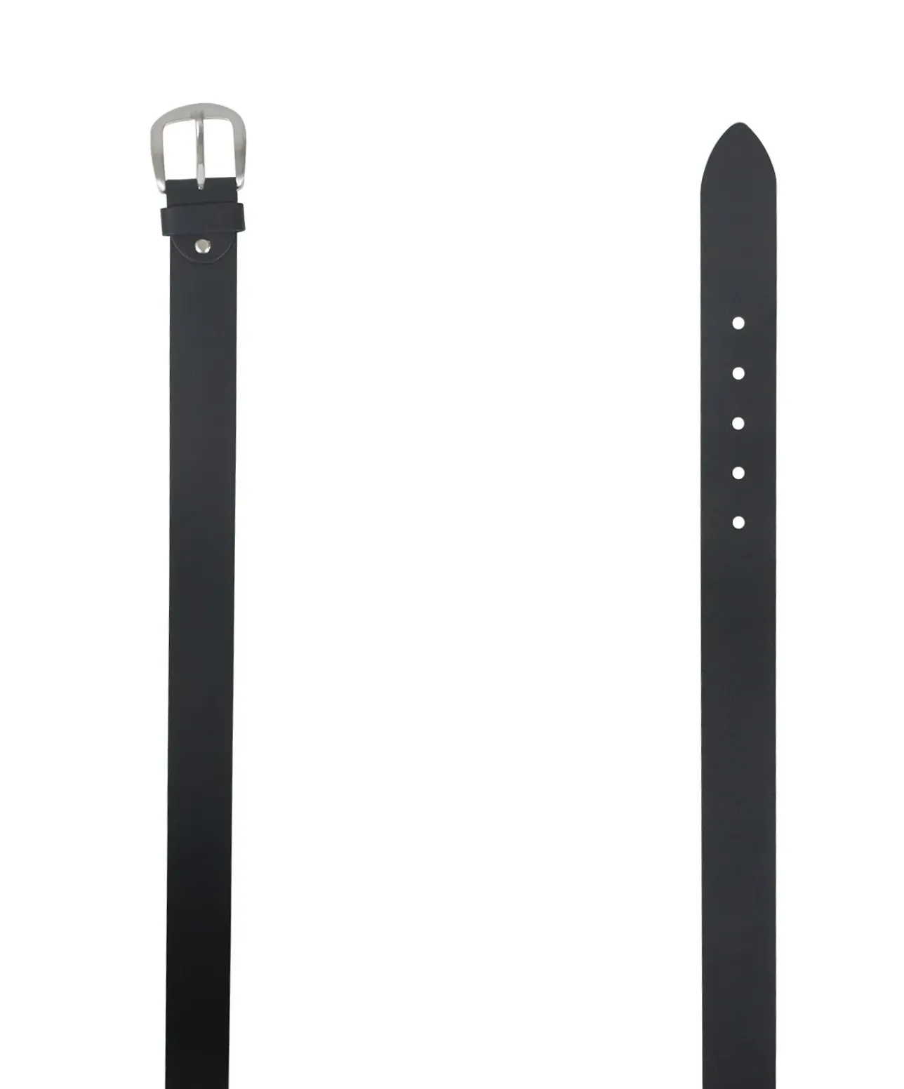Bernd Götz Gürtel aus Pull-Up Rindleder in Schwarz