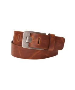 Bernd Götz Herren Gürtel in Cognac mit Used Look