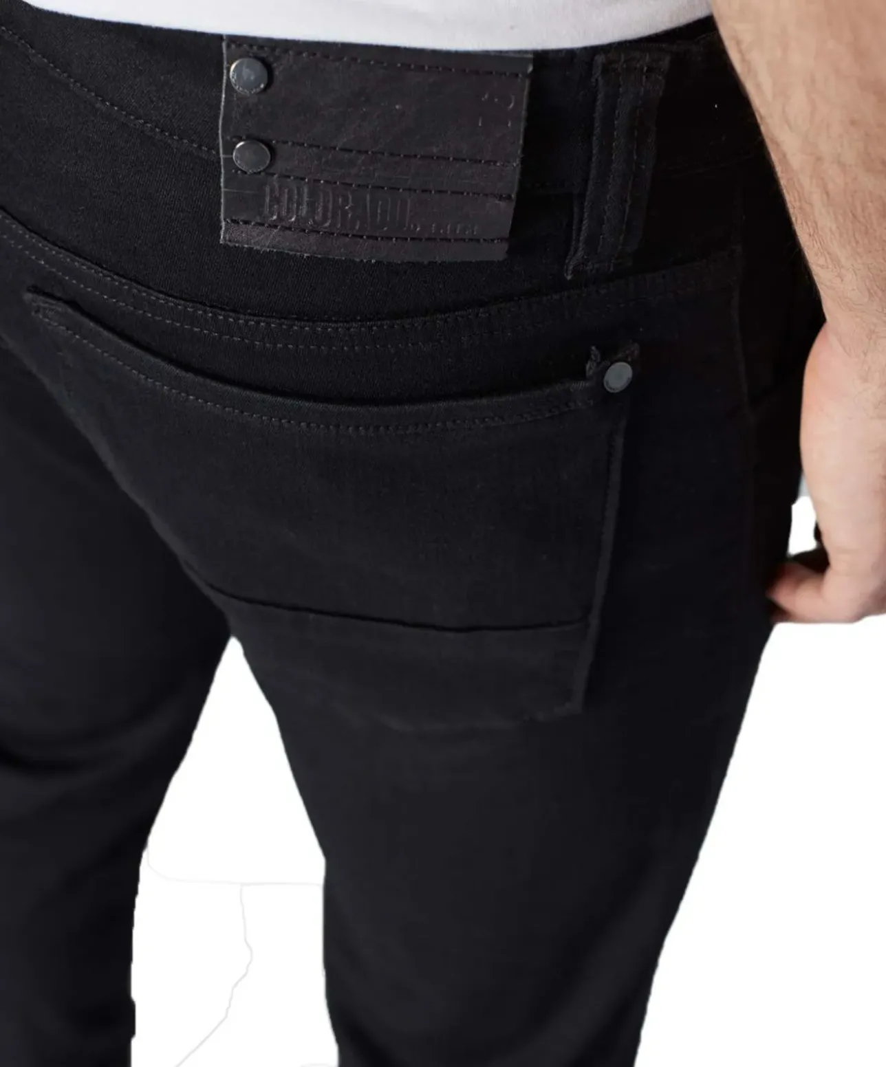 Colorado Denim Luke - Schwarze Jeans im 5 Pocket Style