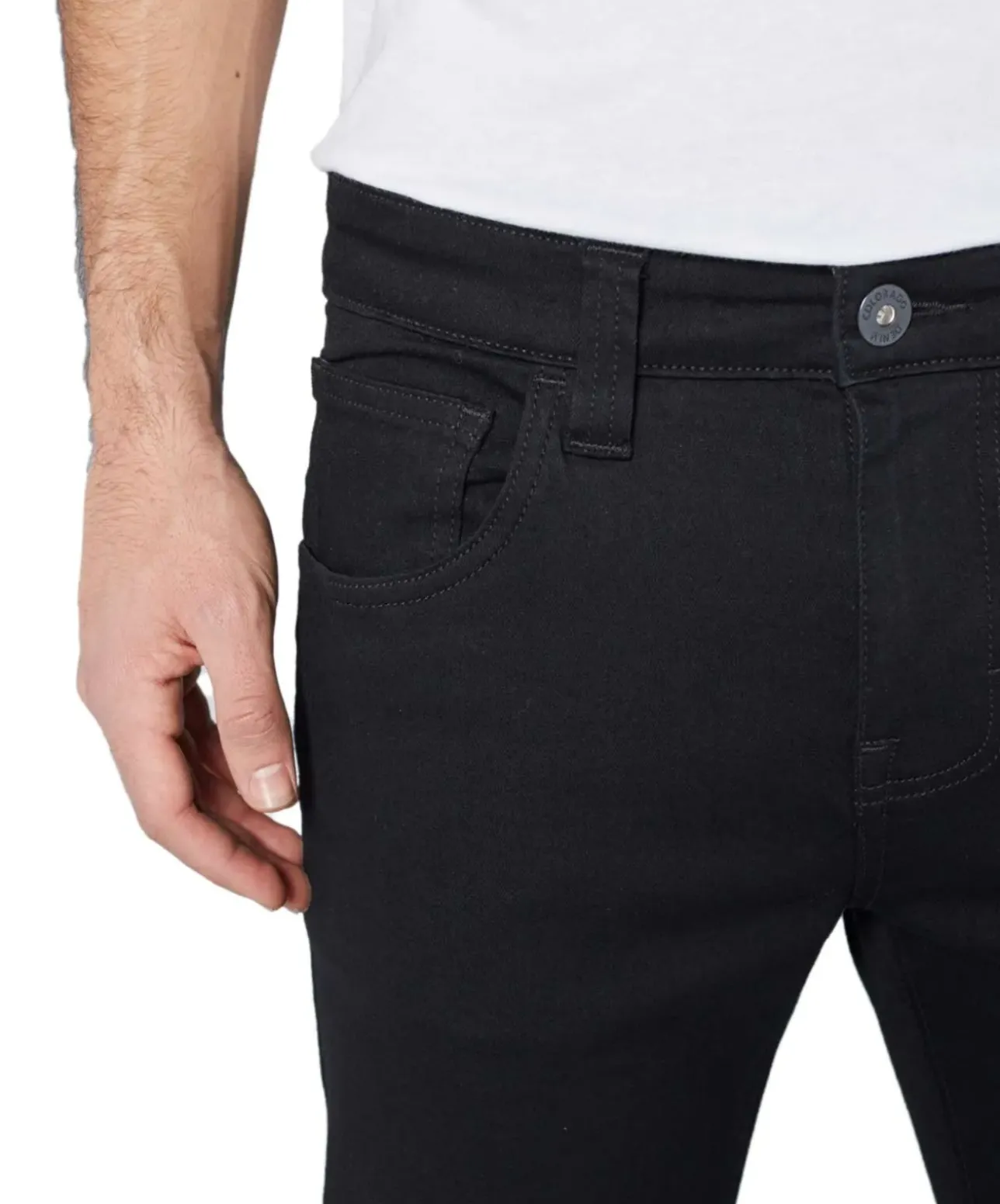 Colorado Denim Luke - Schwarze Jeans im 5 Pocket Style