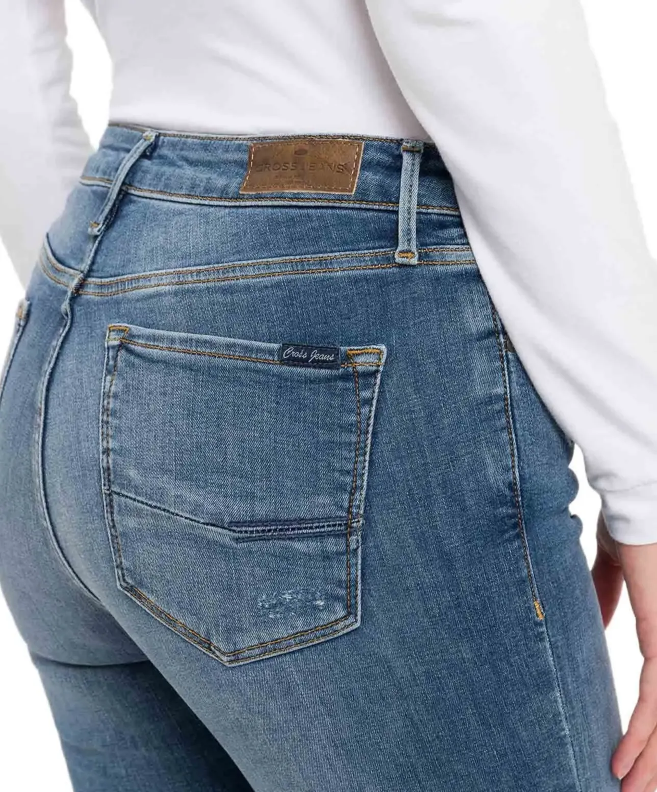 Cross Alan Jeans Super Skinny Fit mit hohem Bund