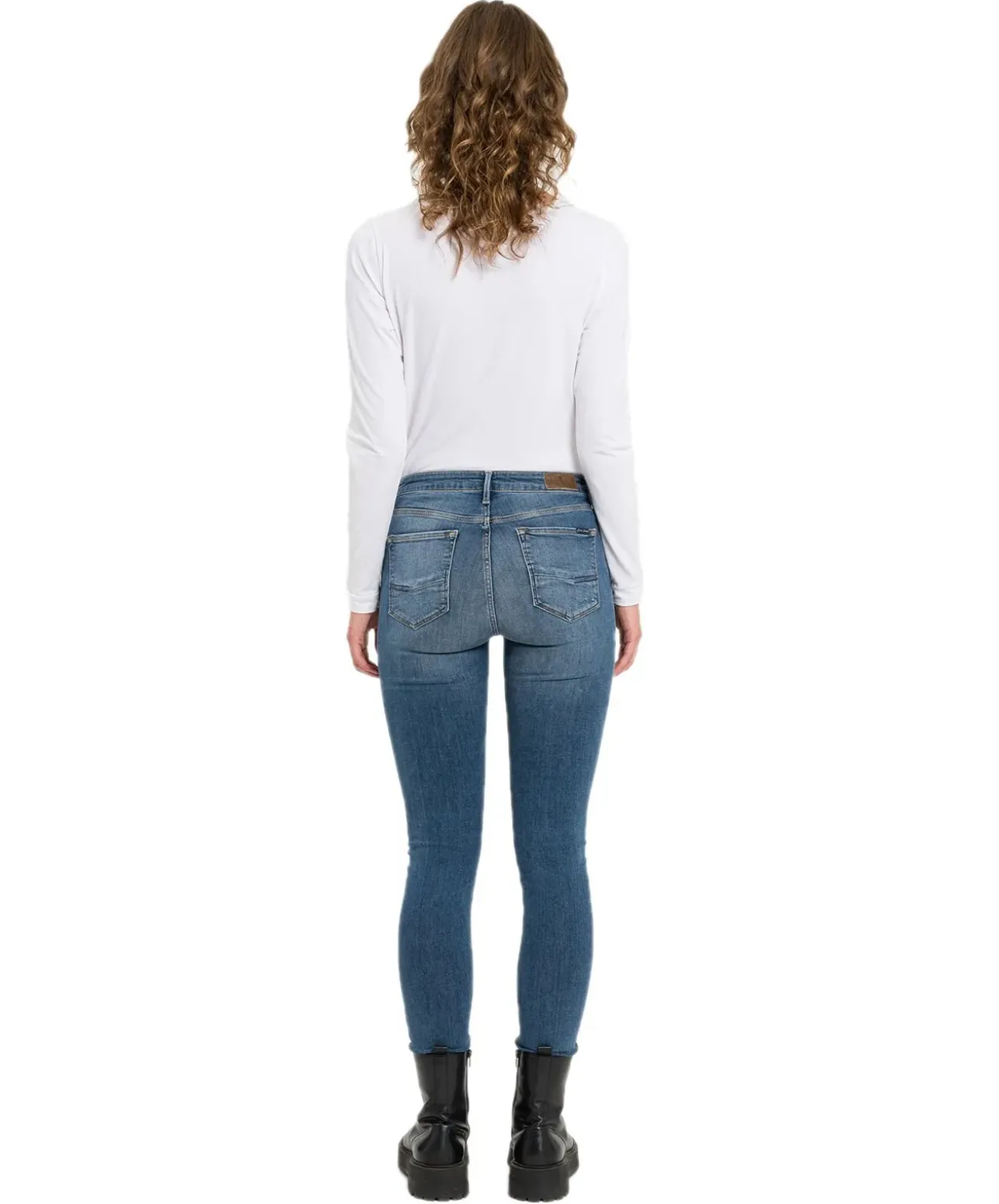 Cross Alan Jeans Super Skinny Fit mit hohem Bund