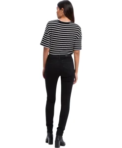 Cross Alan Skinny Jeans in schwarz aus Nachhaltiger Produktion