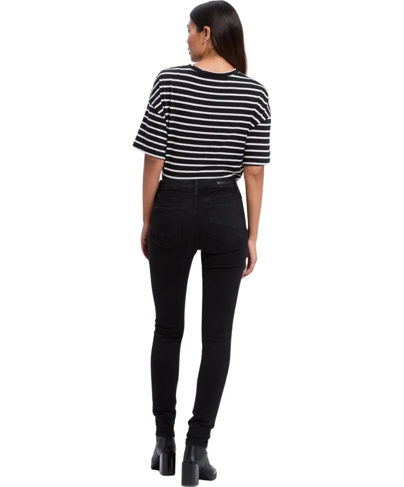 Cross Alan Skinny Jeans in schwarz aus Nachhaltiger Produktion