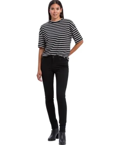 Cross Alan Skinny Jeans in schwarz aus Nachhaltiger Produktion