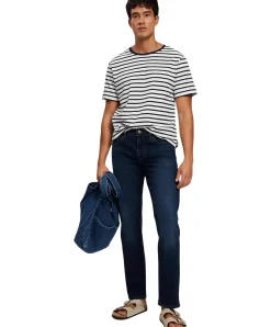 CROSS Antonio Jeans mit Relaxed Fit in dunkelblau
