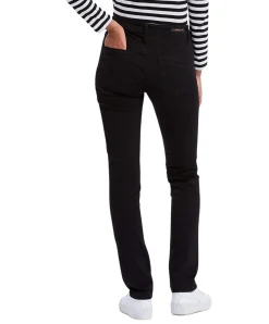 Cross Anya - Schwarze Jeans mit schmalem Beinverlauf