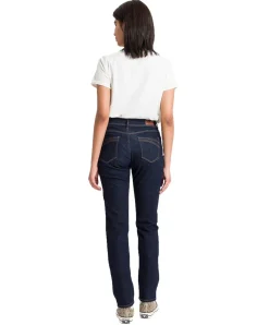 Cross Anya High Waisted Jeans in Rinsed