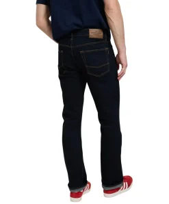 Cross Bootcut Jeans mit Slim Fit in Rinse-Waschung