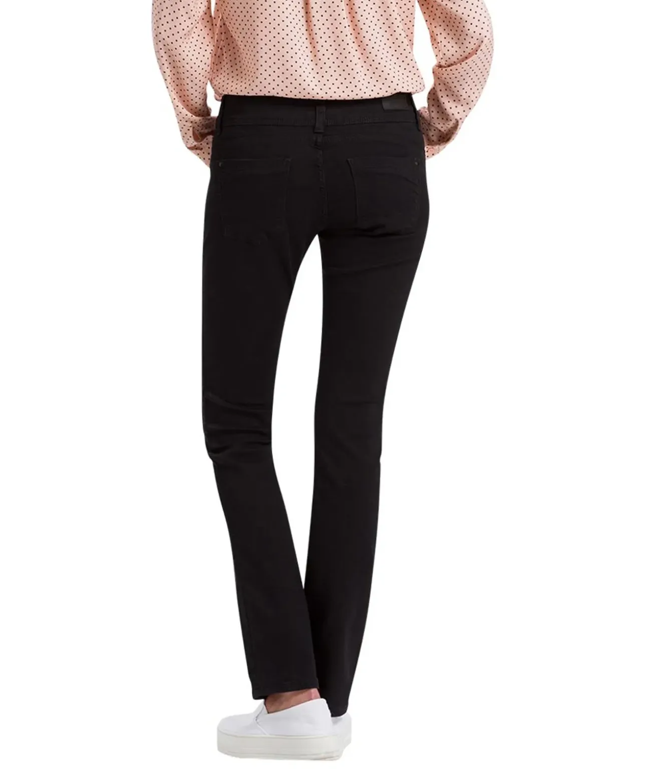 Cross Damen-Jeans Regular Fit Loie in schwarzem Black
