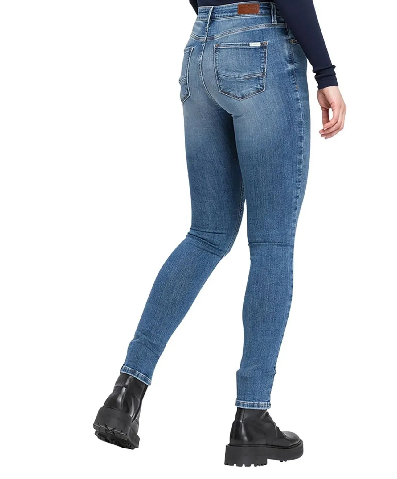 Cross Damen-Jeans Skinny Fit Alan in Himmelblau