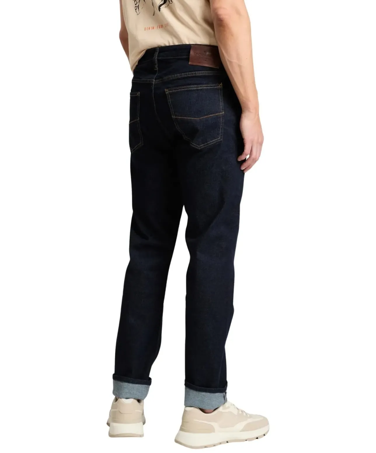 Cross Damien - Schmale Jeans mit Elasthan in Rinse Wash