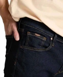 Cross Damien - Schmale Jeans mit Elasthan in Rinse Wash