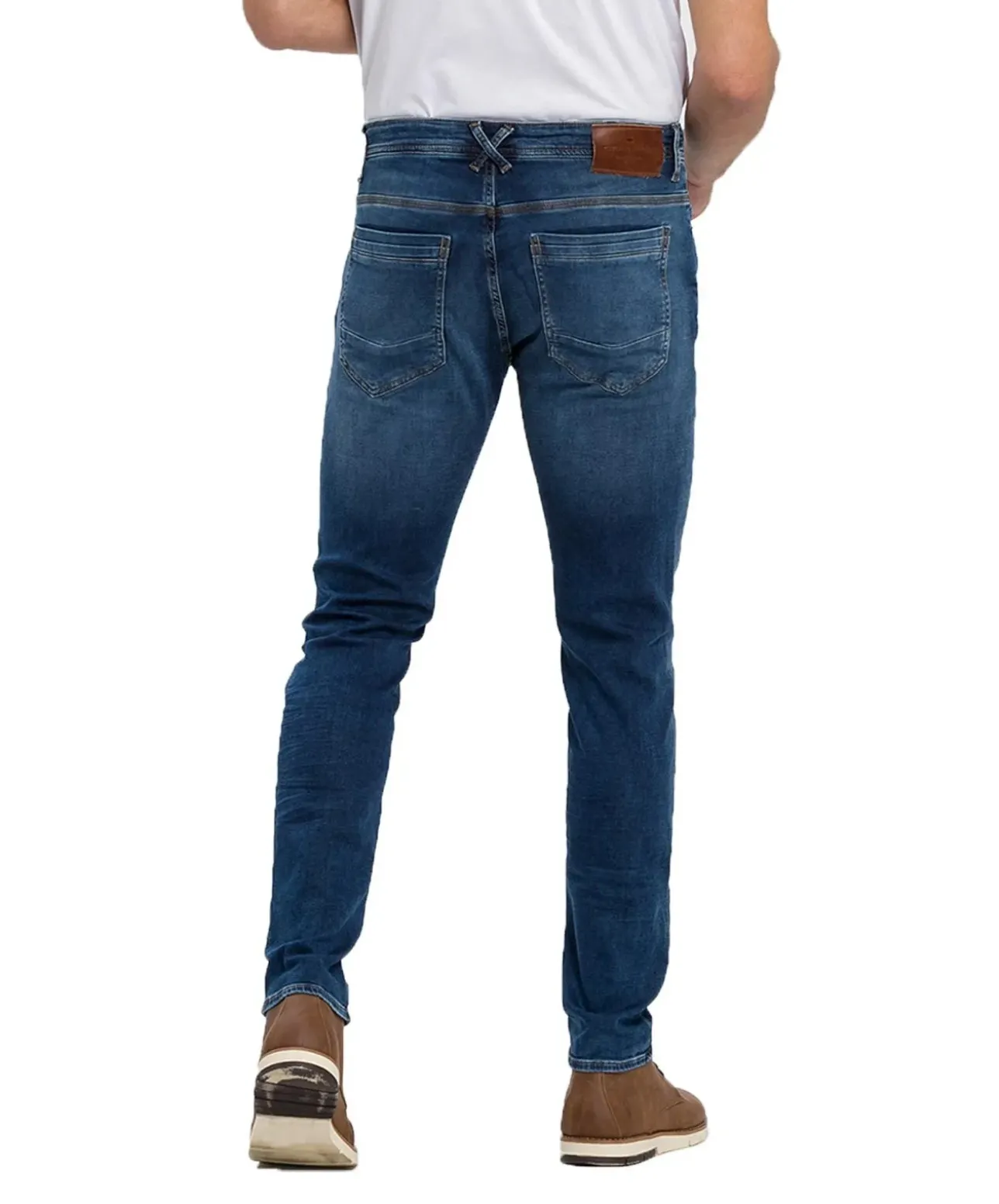 Cross Herren Jeans Tapered Jimi aus Sweat Denim