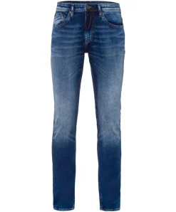 Cross Herren Jeans Tapered Jimi aus Sweat Denim