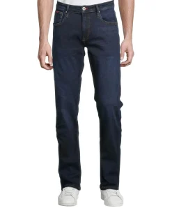 Cross Herren-Jeans Slim Fit Damien in dunklem Dark Blue