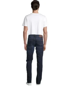 Cross Herren-Jeans Slim Fit Damien in dunklem Dark Blue