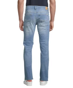 Cross Herren-Jeans Slim Fit Damien in Light Blue
