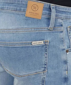 Cross Herren-Jeans Slim Fit Damien in Light Blue