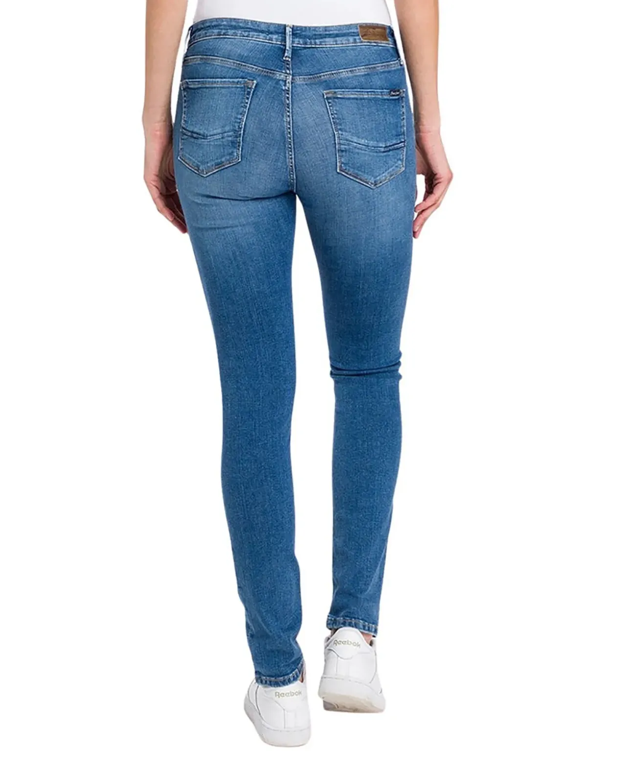 Cross Jeans Alan Jeans Skinny in mittelblauer Waschung