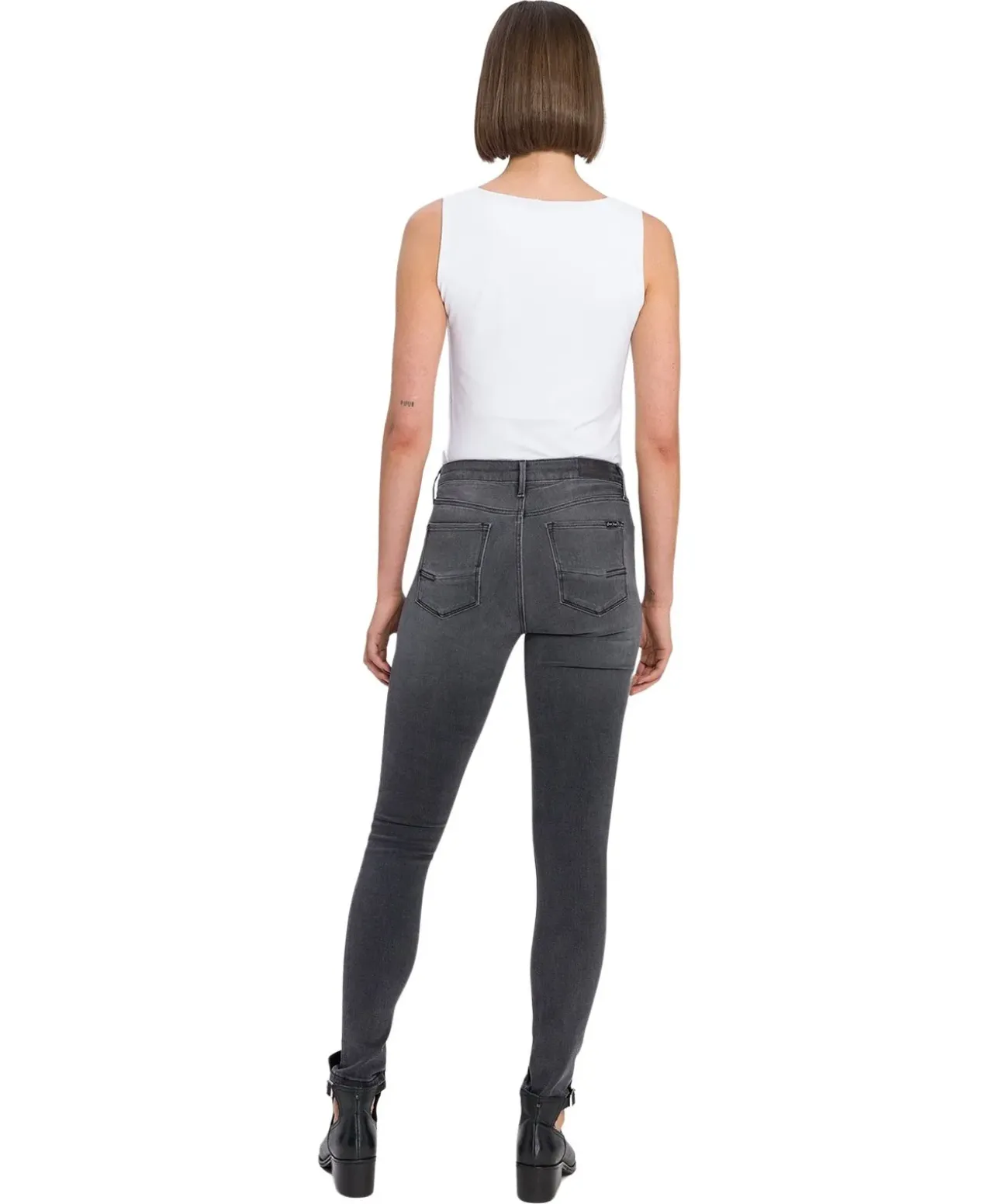 Cross Jeans Alan mit Skinny Fit in Dunkelgrau