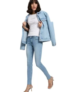 Cross Jeans Alan Skinny Fit in Hellblau