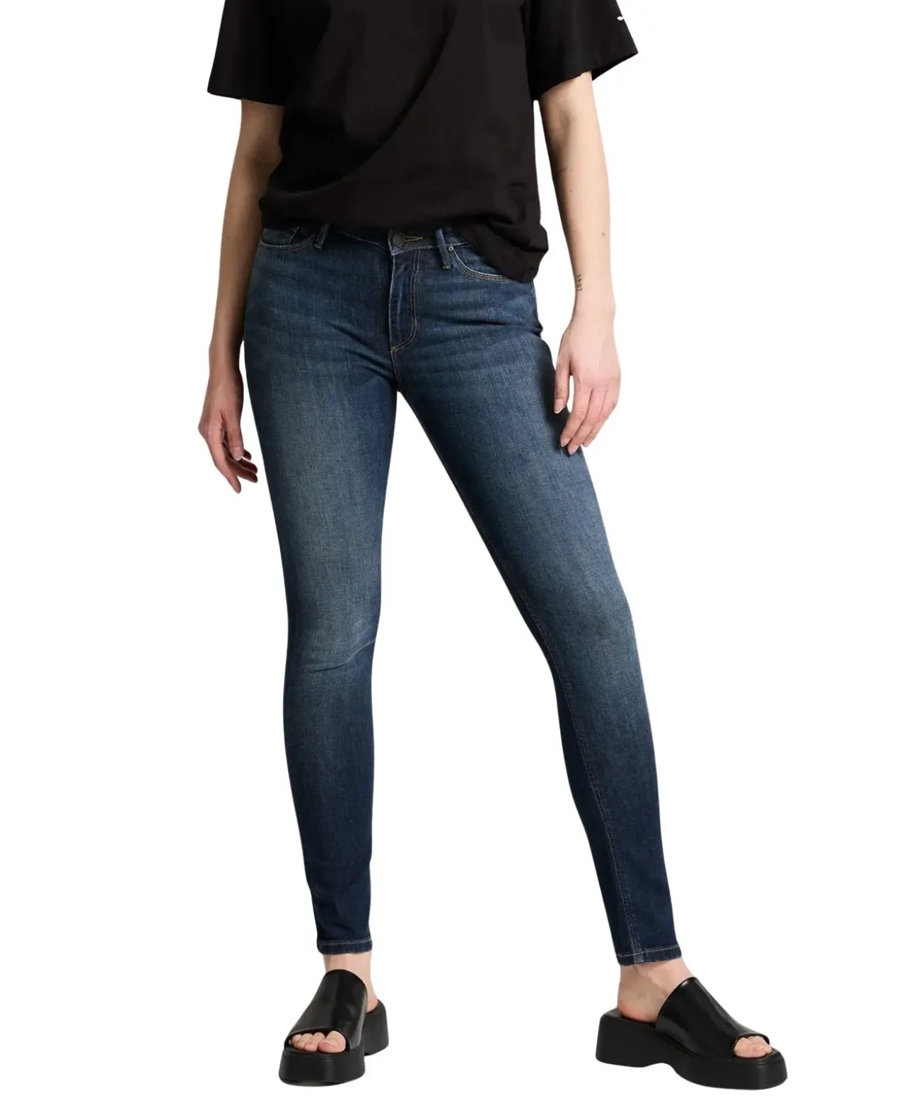 Cross Jeans Alan Skinny fit Jeans in Dunkelblau