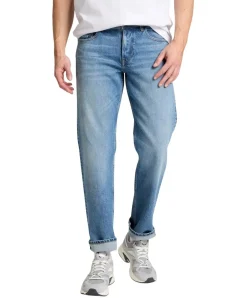 Cross Jeans Antonio in Mittelblau mit Relaxed Fit
